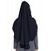 Premium Instant Hijab- Navy Blue color Premium Instant Hijab- Navy Blue color